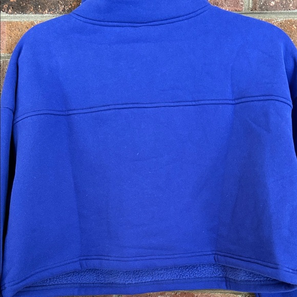 Papermoon Blue Fleece Sweatshirt - Picture 5 of 6